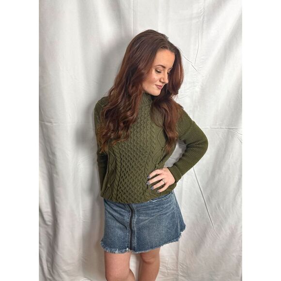 Free People Denim Mini Skirt - Picture 1 of 12